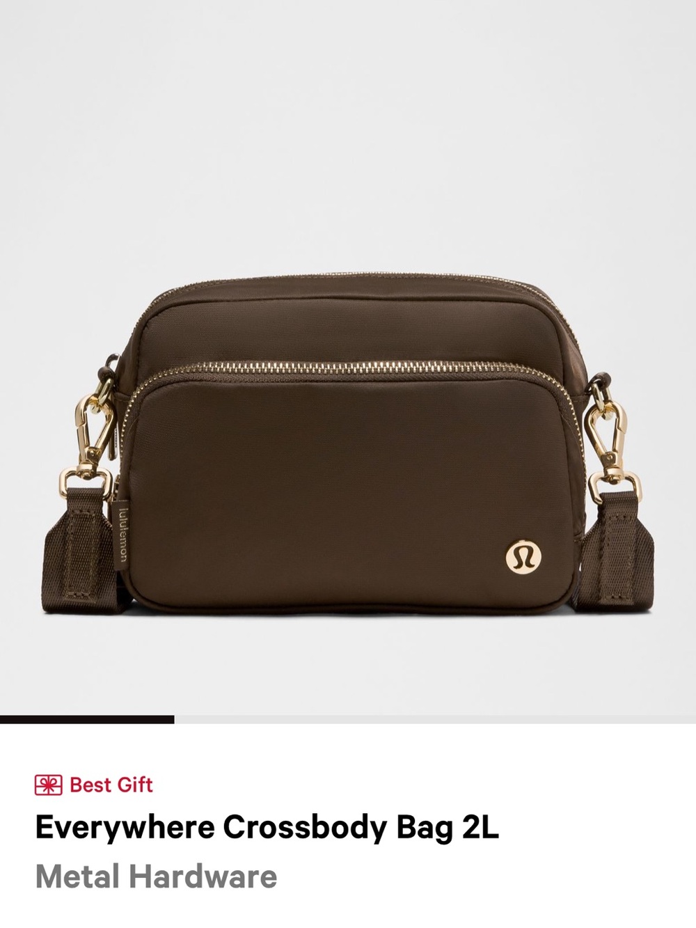 lululemon athletica Men's Belt Bag in Dark Brown